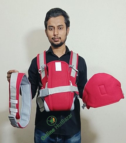 Willbaby Baby Carrier Bag (Original)। বেবি ক্যারিয়ার ব্যাগ। - Red Color